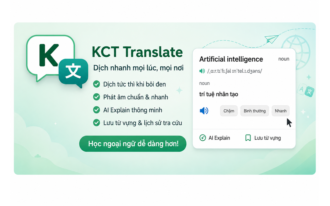 AI Explain trong KCT Translate